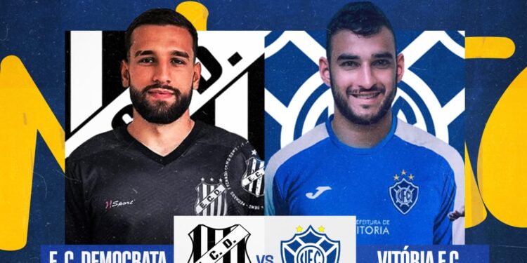 AGENDA: Duelo entre o Democrata-GV e o Vitória -ES; sábado, 28 de Dezembro, às 18 horas, no Estádio Municipal Dr. Adilson Machado de Farias em Itabirinha