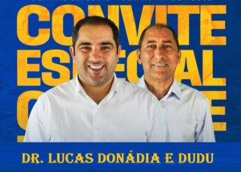 Cerimônia de Posse do Prefeito Dr. Lucas Donádia do Vice Dudu e dos vereadores eleitos em Itabirinha; 1° de Janeiro, às 09:h00 na Câmara Municipal