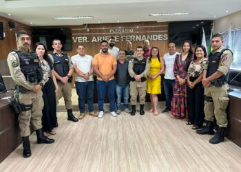 Polícia Militar se reúne com vereadores  de Itabirinha, em pauta segurança do Município e de toda região Leste de Minas