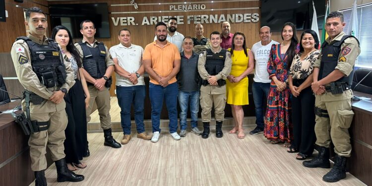 Polícia Militar se reúne com vereadores  de Itabirinha, em pauta segurança do Município e de toda região Leste de Minas