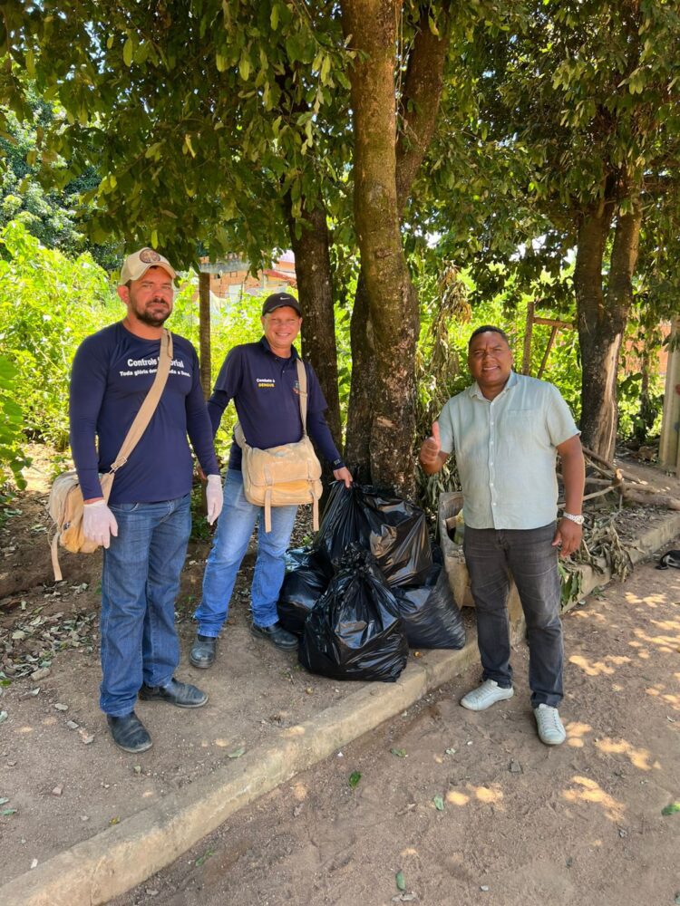 Equipe de Endemias nas ruas com objetivo de alcançar 100% na cobertura e combate ao mosquito da dengue em Mantena; Prefeitura lança CAMPANHA MANTENA ANTI-DENGUE