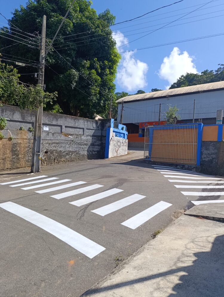 Um Novo Tempo na Terra Boa! Segurança na pintura dos quebra-molas e mutirão de dedetização nas escolas, compromisso com a Educação na volta às aulas em Mantena. 
