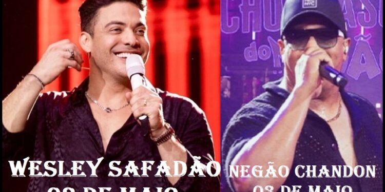 Prefeito Dr. Lucas Donádia  confirma Wesley Safadão e Banda Negão Chandon para 02 e 03 de maio na 12ª Itabirinha em Festas, inédito na região