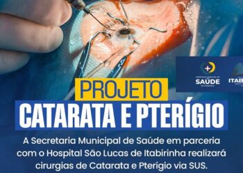 Pré-operatório do Projeto Catarata e Pterígio – Dias 04, 05 e 06 de Abril;   Melhor idade continua em ação em Itabirinha!