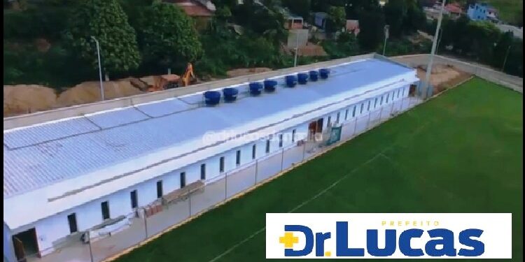 Em fase final de construção Prefeito Dr. Lucas Donádia apresenta o Projeto para alojamento de 100 pessoas em Itabirinha