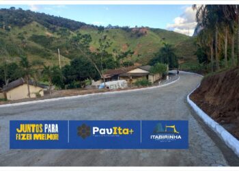 Pavimentação no entorno do campo do Severino ; mais uma obra de pavimentação rural entregue  em Itabirinha 