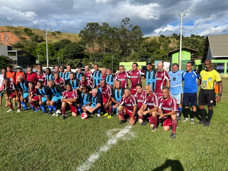 Volante Master 50Quentão vence Lendas Vivas de Alpercata por 3×1, veja a homenagem ao ex-goleiro Jussaro de Mantena