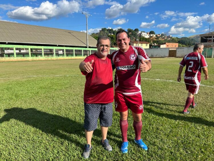 Volante Master 50Quentão vence Lendas Vivas de Alpercata por 3×1, veja a homenagem ao ex-goleiro Jussaro de Mantena