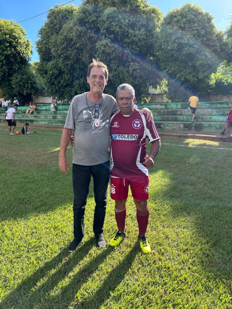 Volante Master 50Quentão vence Lendas Vivas de Alpercata por 3×1, veja a homenagem ao ex-goleiro Jussaro de Mantena