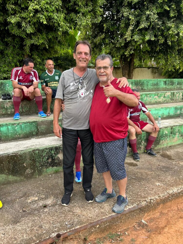 Volante Master 50Quentão vence Lendas Vivas de Alpercata por 3×1, veja a homenagem ao ex-goleiro Jussaro de Mantena