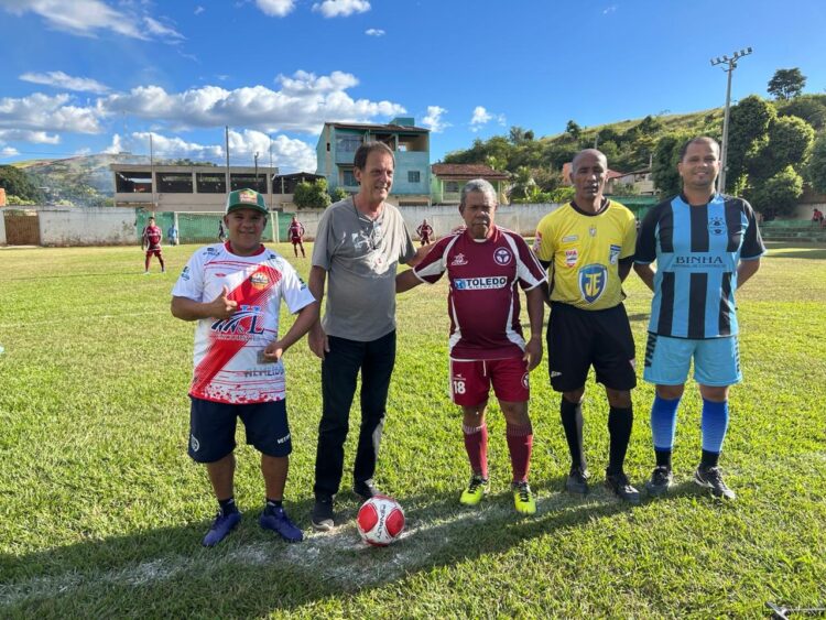 Volante Master 50Quentão vence Lendas Vivas de Alpercata por 3×1, veja a homenagem ao ex-goleiro Jussaro de Mantena