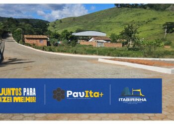 Prefeitura de Itabirinha  conclui o calçamento na Estrada Córrego Ipanema (anexo a quadra e a escola), outro trecho importante de pavimentação rural
