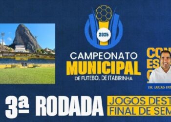 Seis jogos: A bola rola  neste fim de semana (de sexta a domingo) pela 3ª Rodada do Campeonato de Futebol em Itabirinha