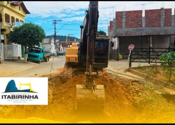 Prefeitura  inicia a reconstrução da ponte na Avenida Joel Heringer em Itabirinha 