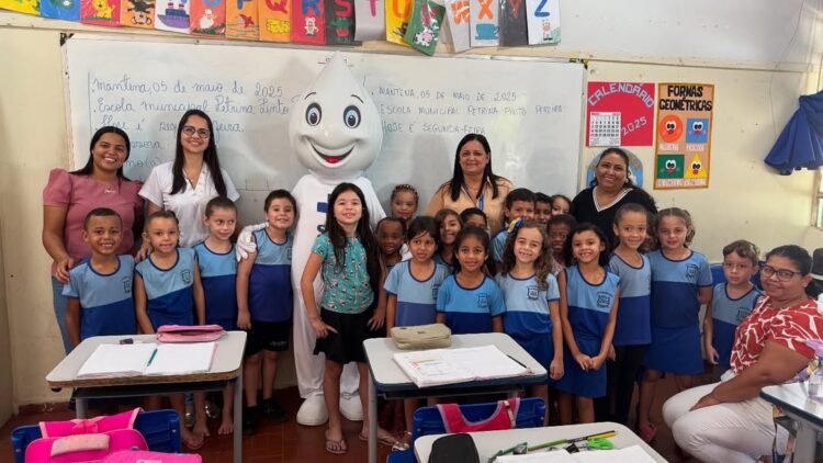 Secretaria de Saúde de Mantena  faz vacinação nas escolas cumprindo missão com amor e responsabilidade!
