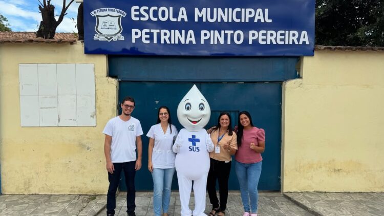 Secretaria de Saúde de Mantena  faz vacinação nas escolas cumprindo missão com amor e responsabilidade!