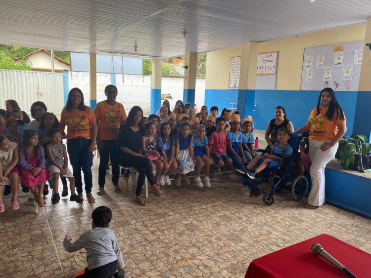 Veja como foi o encerramento da   Campanha Maio Laranja nas escolas em Limeira e Santa Rita de Mantena