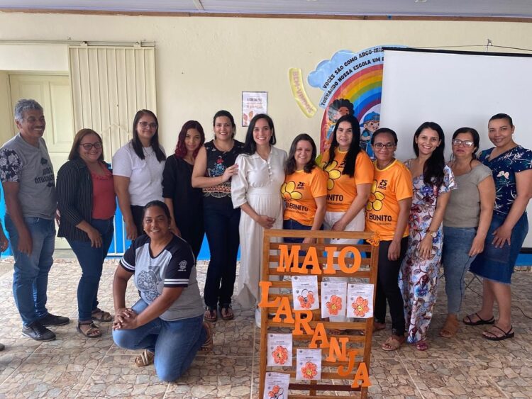 Veja como foi o encerramento da   Campanha Maio Laranja nas escolas em Limeira e Santa Rita de Mantena