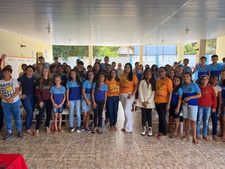 Veja como foi o encerramento da   Campanha Maio Laranja nas escolas em Limeira e Santa Rita de Mantena
