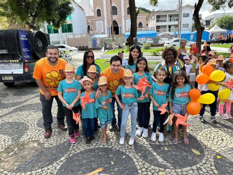 Prefeitura de Mantena realiza 8ª Caminhada Maio Laranja com grande participação da comunidade