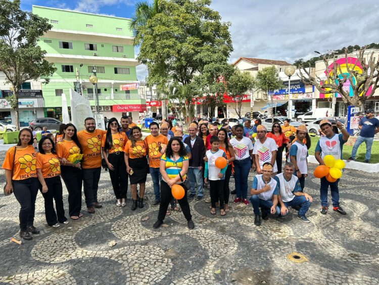 Prefeitura de Mantena realiza 8ª Caminhada Maio Laranja com grande participação da comunidade