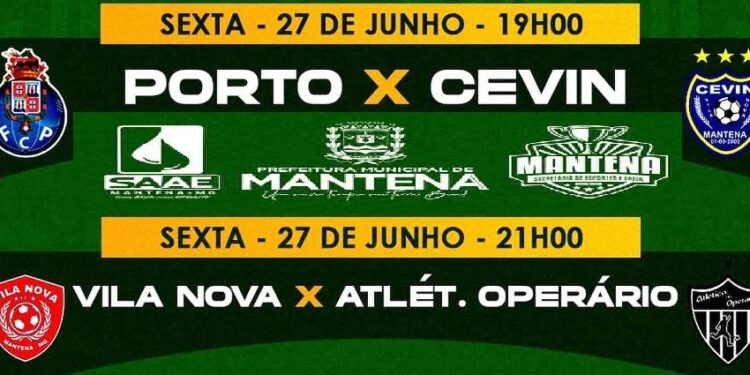 Nesta Sexta feira, (27); Vamos conhecer os finalistas da Copa SAAE de futebol de campo em Mantena