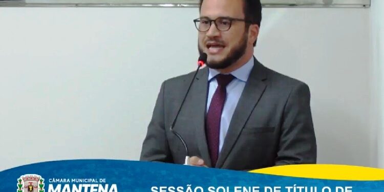 Novo cidadão da Terra Boa Deputado Estadual Enes Cândido anuncia recursos para dez leitos de UTI para o Município de Mantena