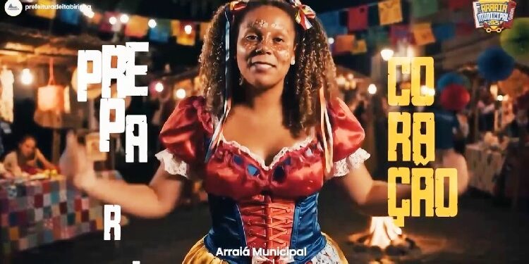 Prepara o coração! Vem chegando o Arraiá  Municipal 2025; Dia 04 de Julho às 18h:30 no Centro de Eventos em Itabirinha