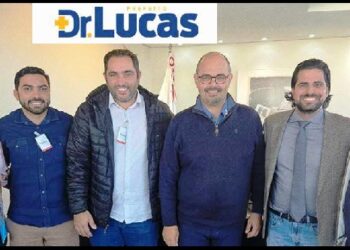 Em reunião com o Vice-Governador do Estado,  Dr. Lucas Donádia  deixa uma mensagem especial… “Vem coisa boa por aí!”…