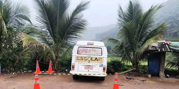 Homem morre esmagado durante manutenção de  Kombi escolar no Córrego Boa Vista, Distrito de Santa Rita de Mantena