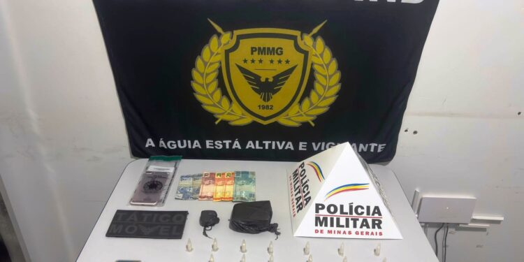 Em menos de 24 horas PM prende mais um traficante em flagrante no Bairro Pires de Albuquerque em Mantena 