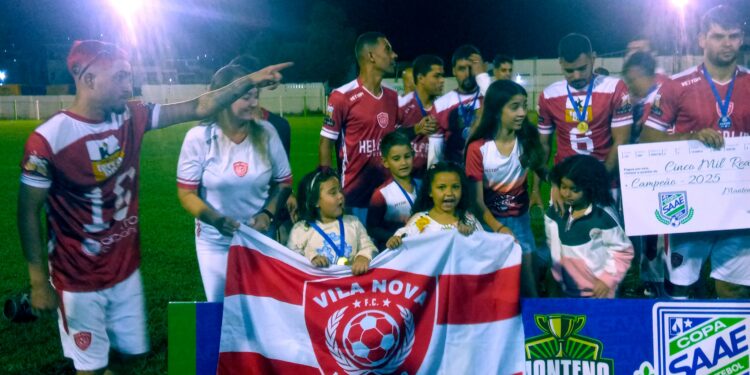 Veja a festa do Vila Nova Campeão Invicto da Copa SAAE 2025 em Mantena