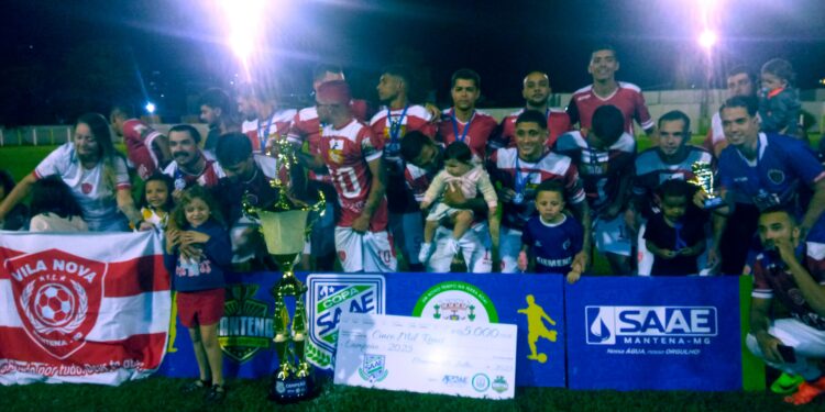 Veja a festa do Vila Nova Campeão Invicto da Copa SAAE 2025 em Mantena