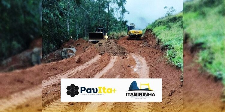 Morro do Raimundo Silvério no Córrego Sumidouro  ganha pavimentação e novo traçado em Itabirinha 