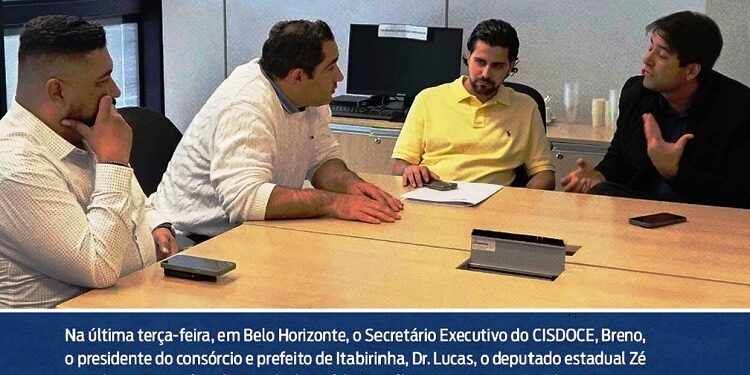 Prefeito Dr. Lucas não para! Em Belo Horizonte buscando grandes  benefícios para Saúde de Itabirinha e toda região 