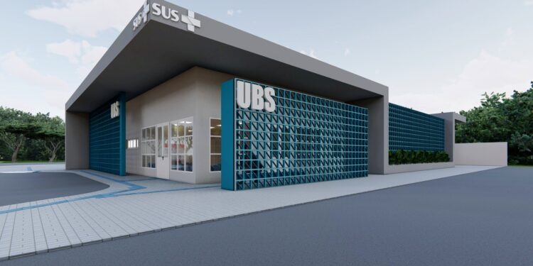 Prefeito Gentil assina ordem de serviço para construção da nova  UBS-  Unidade Básica de Saúde na Praça Edite Trindade em Mantena