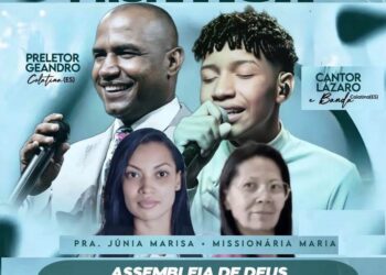 Conferência Profética com a presença do Preletor Geandro (Colatina-ES), neste sábado, (20), 18H30 na Igreja Incendiando as Nações em Mantena  