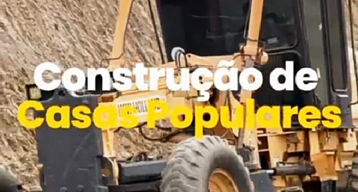 Prefeito Dr. Lucas Donadia começa a construção de 50 casas para população de Itabirinha