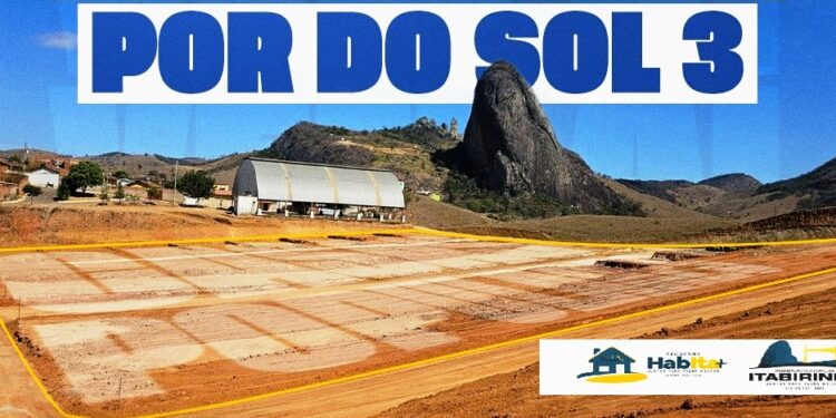 Prefeitura de Itabirinha prepara terreno para construção do Conjunto Habitacional Por do Sol 3 
