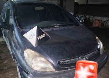 Polícia Militar apreende veículo adulterado  em Itabirinha