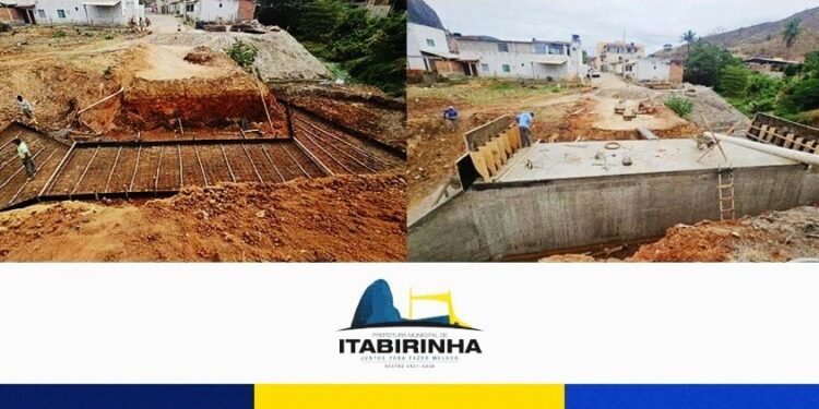 Recorde: Nova Ponte tipo celular em concreto armado pronta em apenas 12 dias em Itabirinha