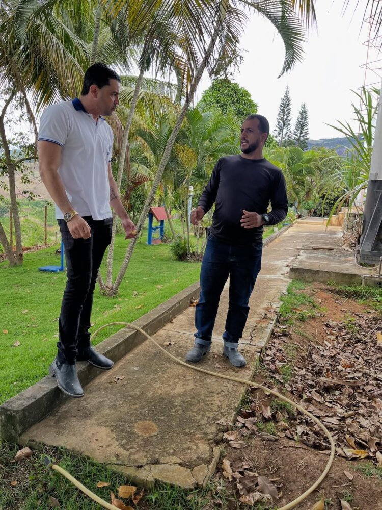 Qualidade: SAAE realiza manutenção do filtro da Estação de Tratamento no Distrito de Nazário de Mantena 