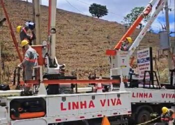 Impressionante: CEMIG  realiza operação com mais de 100 homens na Rede elétrica de Itabirinha sentido Nova Belém