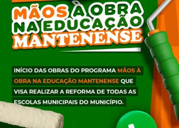 Prefeito Gentil confirma maior programa de reforma e revitalização das escolas municipais de todos os tempos em Mantena