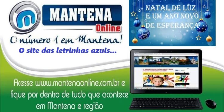 Mantena Online celebra 15 anos de história e deseja um Natal de luz e um Ano Novo de esperança a toda a Comarca