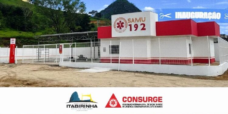 Prefeitura  Convida para Inauguração da Base Descentralizada do SAMU, nesta quinta,(18), 17H, no Bairro Pedra Bonita em Itabirinha 