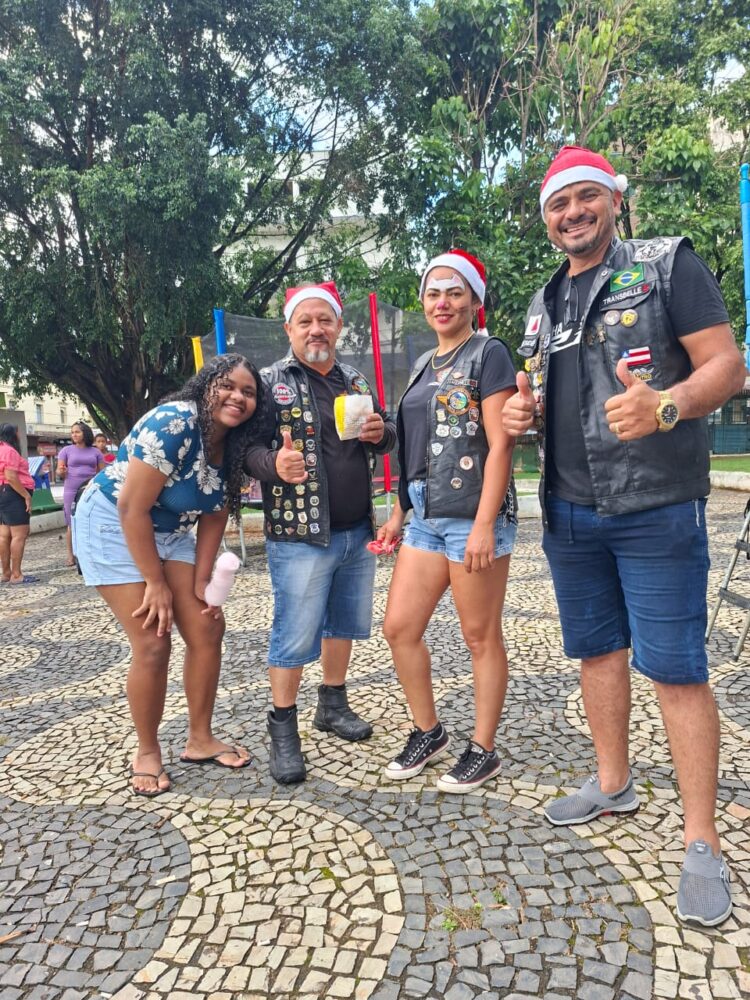 Espírito de Irmandade: Motoclubes promovem Natal Solidário e levam alegria às crianças de Mantena 