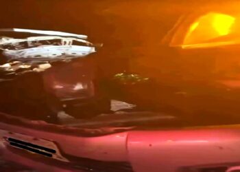 Imagem Do Dia: Prefeito de Mantena escapa ileso de acidente envolvendo carreta na BR-259