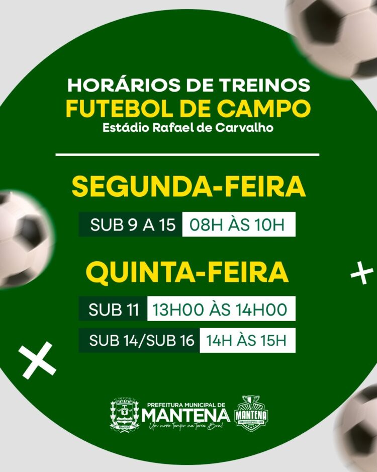 1º Regional SAAE de Futebol de Campo,  Jogos de Verão 2026 e o Retorno da Escola Nota 10! Secretaria de Esportes informa próximas atrações em Mantena! 