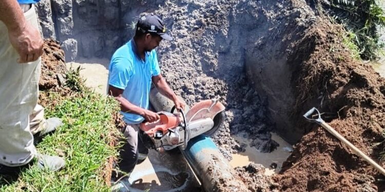 SAAE: Manutenção estratégica na Serra Branca garante abastecimento e combate desperdício em Mantena